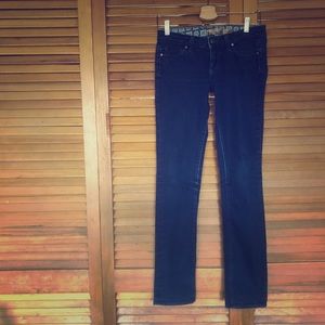 Paige Blue Heights Straight Leg Jeans GUC!